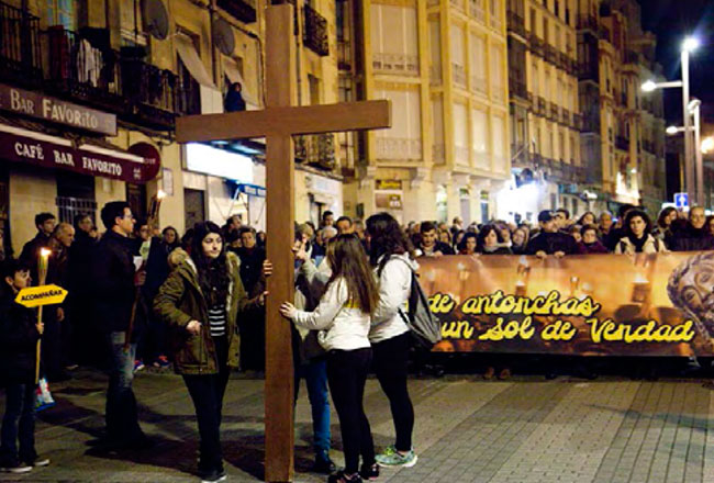El Vía Crucis de los Jóvenes partirá desde la iglesia de San Pablo en la Estación y teminará en Los Manantiale