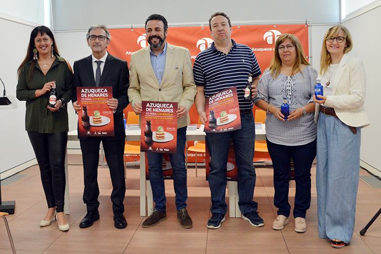 Presentación de 'Azuqueca es para comérsela'. Fotografía: Álvaro Díaz Villamil / Ayuntamiento de Azuqueca