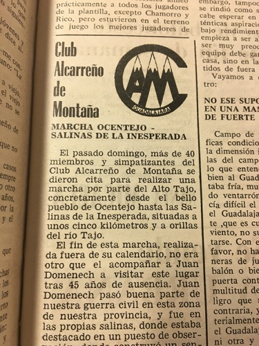 Nueva Alcarria, 18 de diciembre de 1982