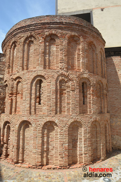 Ábside de la iglesia de San Gil, comenzada a demoler en el siglo XIX