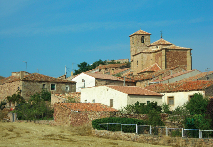 Castellar de la Muela, municipio enclavado en la Sierra de Caldereros.