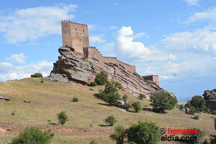 Castillo de Zafra, uno de los escenarios de la última temporada de la serie Juego de tronos.