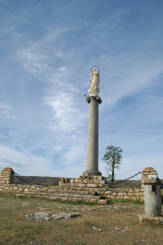 Monumento a la Inmaculada en Molina de Aragón