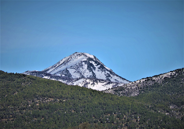 Imagen de Ocejón desde las proximidades de Tamajón