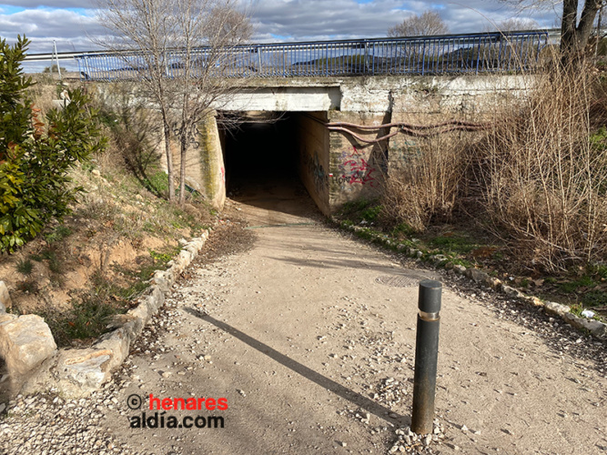 Túnel del camino de Iriépal