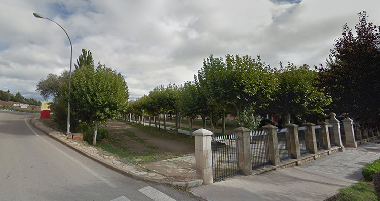 Parque de la Alameda en Molina de Aragón (Foto Google Maps)