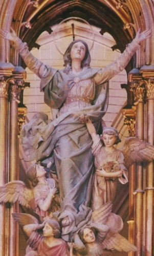 Nuestra Señora de la Asunción, de Torrelavega, obra de Gaspar de la Cruz