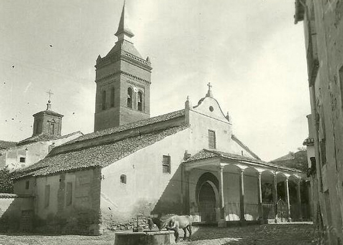 La Plaza de Santa María, en los inicios del siglo XX