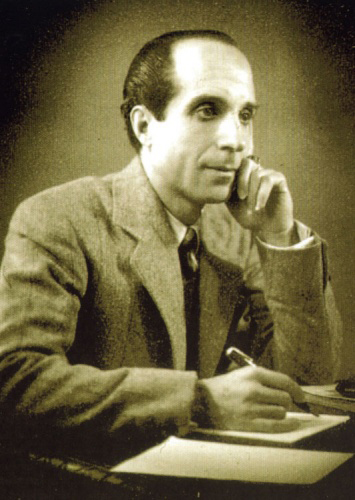 José Antonio Ochaíta, retratado por Luis Alberto Cabrera
