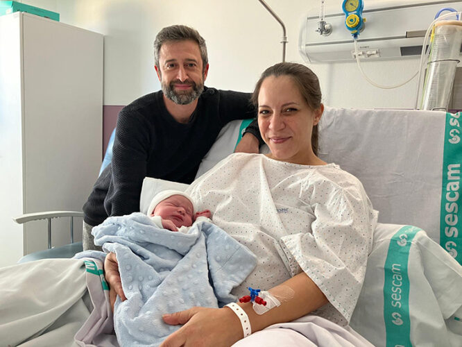 El toledano Manuel es el segundo bebé de Castilla-La Mancha 2024