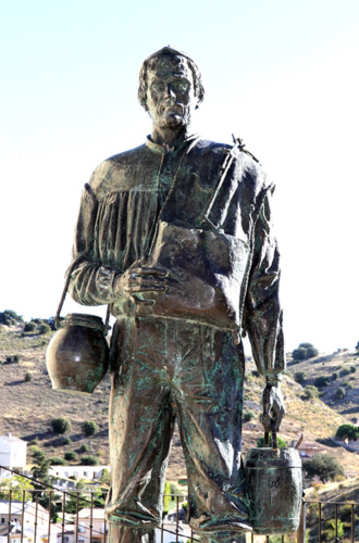 Monumento al Melero; de Santiago Parés, en Peñalver