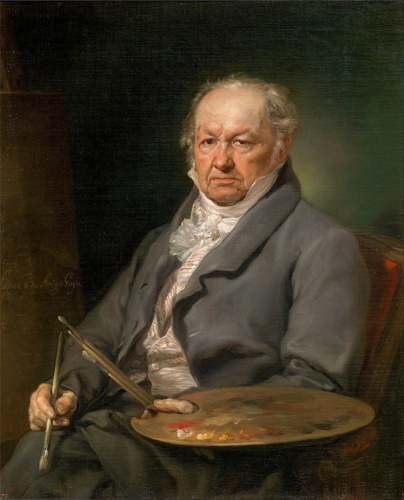 Francisco de Goya fue el primer maestro de pintura de Luis Gil