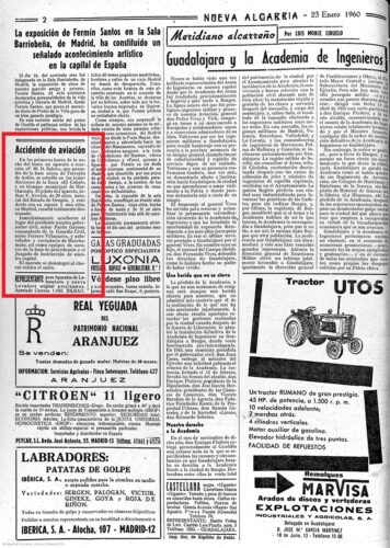 Nueva Alcarria, 23 de enero de 1960, página 2 Nueva Alcarria, 23 de enero de 1960, página 2