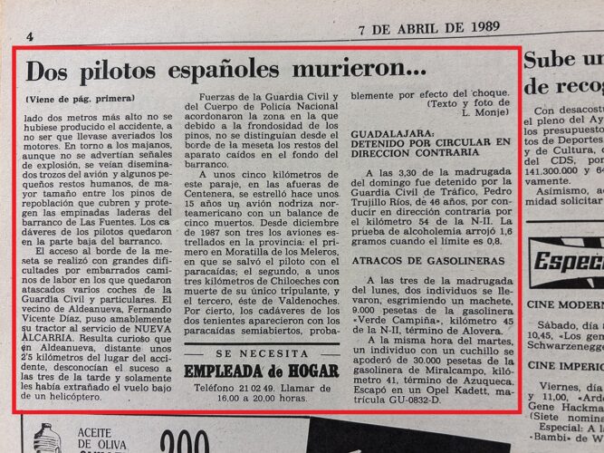 Nueva Alcarria, 4 de abril de 1989, página 2 Nueva Alcarria, 4 de abril de 1989, página 2