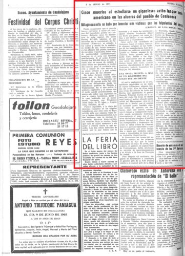 Nueva Alcarria, 5 de junio de 1971 página 2 Nueva Alcarria, 5 de junio de 1971 página 2
