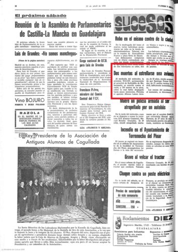 Flores y Abejas, 25 de abril de 1978, página 10 Flores y Abejas, 25 de abril de 1978, página 10