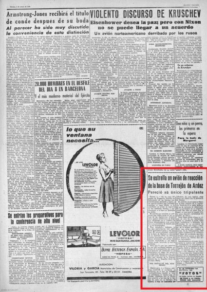 Imperio, diario de Zamora, 6 de mayo de 1960, página 3 Imperio, diario de Zamora, 6 de mayo de 1960, página 3